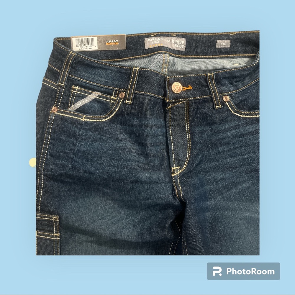 COPY - Ariat rebar ' jeans 31L NWT